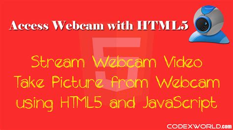 html5 webcam|HTML5 Webcam Recorder